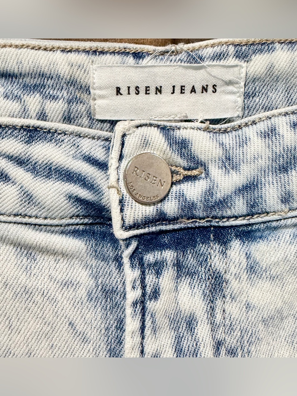Risen - Avril Flared Vintage Light Wash Jeans - Picture 7 of 16
